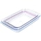 Spice By Tia Mowry 2 Piece 3.1 Quart and 2.3 Quart Glass Baker Set in Blue and Pink 139000.02R - alternate 3
