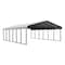 Arrow 20 x 29 x 7 ft Eggshell Carport CPH202907 - alternate 1