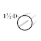 Brunner Aluminum Round Tube 1-1/4" Diameter x .050" wall, 6063-T5 24 Foot Satin Anodized R20.05 S24 - alternate 2