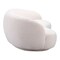 Homeroots 93" Cream Fabric Sofa 574004 - alternate 5