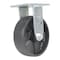 Vestil Glass Filled Nylon Rigid Caster 6 In. Diameter x 2 In. Width 1200 Lb. Capacity Black CST-VE-6X2GFN-R - alternate 1