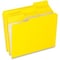 Pendaflex FOLDER, LTR, DBL, 11PT, 1/3, YEL, 100PK R15213YEL - alternate 2