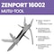 Zenport 10-in-1 Multi-Function Survival Tool w/ Case 16002 - alternate 2