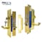 Ecs Hardware Durable Heavy Duty Mortise Lockset w/ Lever US3 Polished Brass, 2-3/4 in Larger Backset, Left Handed ECSH-MLWL234-PB-SC1-LH - alternate 3