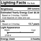 Bulbrite LED Filament, 2.5 Watt Dimmable G16 Light Bulb, Half Black Finish, E12 Base, 2700K 200 Lumens, 4PK 862062 - alternate 8