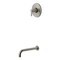 Kingston Brass Single-Handle Pressure Balanced Tub Faucet, Brushed Nickel KB6338NDLTO - alternate 1
