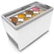 Koolmore 50 in. 8 Tub Ice Cream Dipping Cabinet Display Freezer with Sliding Glass Door, 13 cu. ft. KM-ICD-49SD - alternate 4
