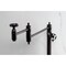 Kingston Brass Deck Mount Pot Filler Faucet with Knurled Handle, Oil Rubbed Bronze KS3705RKZ - alternate 2
