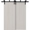 Sartodoors Sliding Closet Barn Bypass Doors 36 x 96 inches, BASIC 3001 Ash Franko, Modern 6.6ft Rails Hardwar BASIC3001BBB-YAFR-3696 - alternate 1