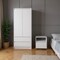 Homeroots Two Piece White Bedroom Set 526356 - alternate 6