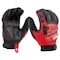 Milwaukee Tool Not Applicable Work Gloves, M, Black/Red, 1 PR 48-73-8551 - alternate 3