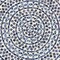 Bali & Pari Idra Coastal Black and White Mother of Pearl Capiz Shell Coffee Table 252-13983-ZORO - alternate 4