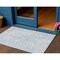 Homeroots 3' X 5' Denim Blue Ivory And Gray Geometric Washable Indoor Outdoor Area Rug 577739 - alternate 1