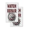 Signmission Watch Repair, Vinyl Decals Only 24 Inch x 36 Inch, Vinyl Decal, 2PK DSB-2436-2PACK-Watch Repair - alternate 1