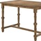 Homeroots 54" Oak Wood Trestle Base Dining Table 631278 - alternate 4