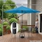 Pure Garden 9-Foot Outdoor Patio Umbrella, Blue 83-OUT5443 - alternate 7
