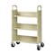 Hirsh Hirsh Single-sided Mobile Book Cart for Schools, Putty 21788 - alternate 3