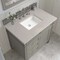 James Martin Vanities Brittany 36" Single Vanity, Urban Gray, w/ 3 CM Siberian Silestone Top 650-V36-UGR-3SFR - alternate 3