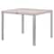 Lagoon Oslo Rattan Style Dining Table with Aluminum Legs 7020G6-D2LGS - alternate 1