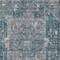 Homeroots 3' X 5' Blue Medallion Washable Indoor Outdoor Area Rug 607998 - alternate 2
