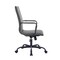 Leisuremod Harris High-Back Faux Leather Swivel Office Chair, Iron Frame HOTBL19GRL - alternate 4