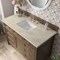 James Martin Vanities Brittany 48" Single Vanity, Saddle Brown, w/ 3 CM Tajnar Eclos Top 650-V48-SBR-3TJR - alternate 3