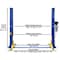 Atlas Automotive Equipment 9Kbpx Baseplate 2-Post Lift 9,000 Lb. Capacity XH-9KBPX - alternate 4