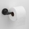 Gliderite Hardware Alpine Collection Tissue Holder Matte Black Bathroom Hardware 9050-RD-MB-1 - alternate 2
