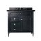 James Martin Vanities Brittany 36" Single Vanity, Black Onyx, w/ 3 CM Phantome Eclos Top 650-V36-BKO-3PHT - alternate 1
