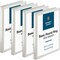 Business Source Roundring View Binder, White, 4PK BSN09951BD - alternate 1