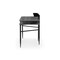 Homeroots 43" Gray and Black Writing Desk 543759 - alternate 6