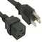 Sanoxy 15ft 14 AWG 15A 125V Power Cord NEMA 5-15P to IEC320 C19 SNX-CBL-LDR-PW123-1215 - alternate 1