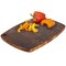 Megachef 15.5 x 10.5 Inch Acacia Wood Rectangular Cutting Board with Rounded Edge in Dark Brown 750123806M - alternate 1