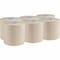 Scott Scott Essential 100% Recycled Brown Hard Roll Towels. Purple Core Dispensers, 700'/Roll, 6PK 54038 - alternate 1