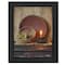 Homeroots The Red Bowl 1 Black Framed Print Wall Art 404673 - alternate 1