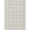 Homeroots 3' X 5' Ivory Beige And Brown Plaid Washable Indoor Outdoor Area Rug 597111 - alternate 3