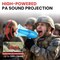 Pyle 30W Megaphone Bullhorn Speaker, Rechargeable Battery with Siren, LED Lights, Adjustable Volume, and PMP36WLT - alternate 2