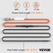 Vevor Self-Regulating Pipe Heating Cable 9FT 5W/FT Heat Tape with Thermostat 5MLTV1-9 - alternate 3