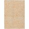 Homeroots 9' X 12' Peach And Ivory Abstract Washable Indoor Outdoor Area Rug 598996 - alternate 3