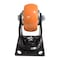 Vestil Polyurethane Swivel Caster 4 In. Diameter x 2 In. Width 551 Lb. Capacity Orange/Silver CST-E6-4X2PUP-S - alternate 4