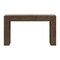 Alaterre Furniture Stockyard Solid Wood Console Table 56 in Modern Farmhouse Entryway Table AFTBL-018 - alternate 1