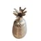 Homeroots Pineapple Storage Aluminium Decor 376339 - alternate 2