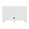 James Martin Vanities Vanity, without top, Bright White, 47.88 in W x 23.5 in D,  424-V48-M-BW - alternate 3