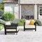 Alaterre Furniture Alaterre Barton Set of 2 Outdoor Patio Chairs with Cushions Black Furniture Set Design 80-BARTON-CH2-B - alternate 3