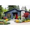 Z-Lite Fortis Sand Black 2 Light Outdoor Post Mounted Fixture 5031PHBR-5009P96-BK - alternate 4