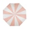 Picnic Time Family Of Brands Summerland 6.5 ft. Portable Beach Umbrella, Pink Salt Stripe 816-01-360-000-0 - alternate 5