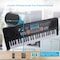 Pyle PYLE 49-Key Electric Keyboard Piano - Portable with Drum Pad, Microphone, Record & Playback Mode PKBRD4112 - alternate 3