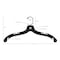 Nahanco 17in White Hi-Impact Plastic Medium Weight Shirt Hanger, 100PK 1507 - alternate 3