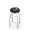 Holland Bar Stool Co 25" Chrome San Jose Sharks Swivel Bar Stool, Accent Ring L8C2C25SJShar - alternate 1