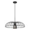 Z-Lite Valencia Matte Black 1 Light Pendant 623P24-MB - alternate 3